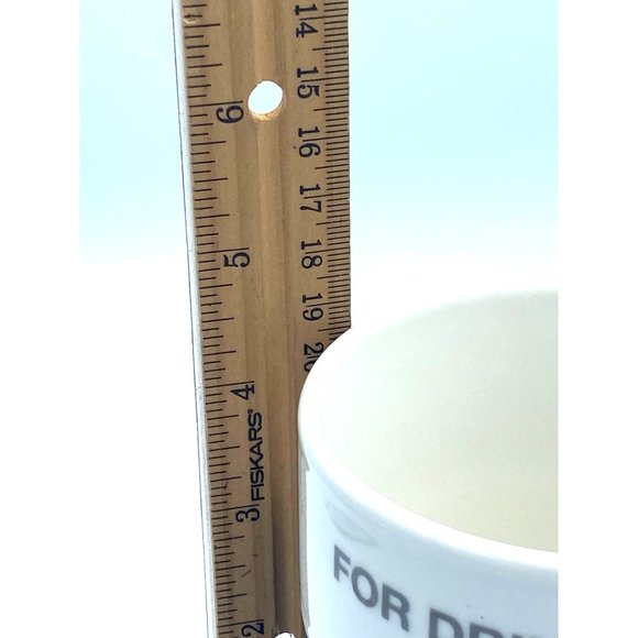 Coffee Cup Unique Says, "For Drinking 24/7" by Eco One/Set of 2 - Picture 4 of 4